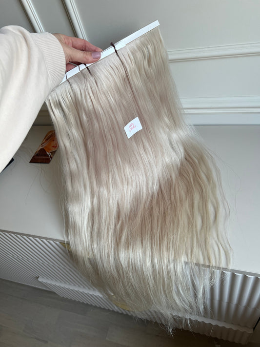 Włosy naturalne doczepiane 120g 64cm biotaśmy LUX