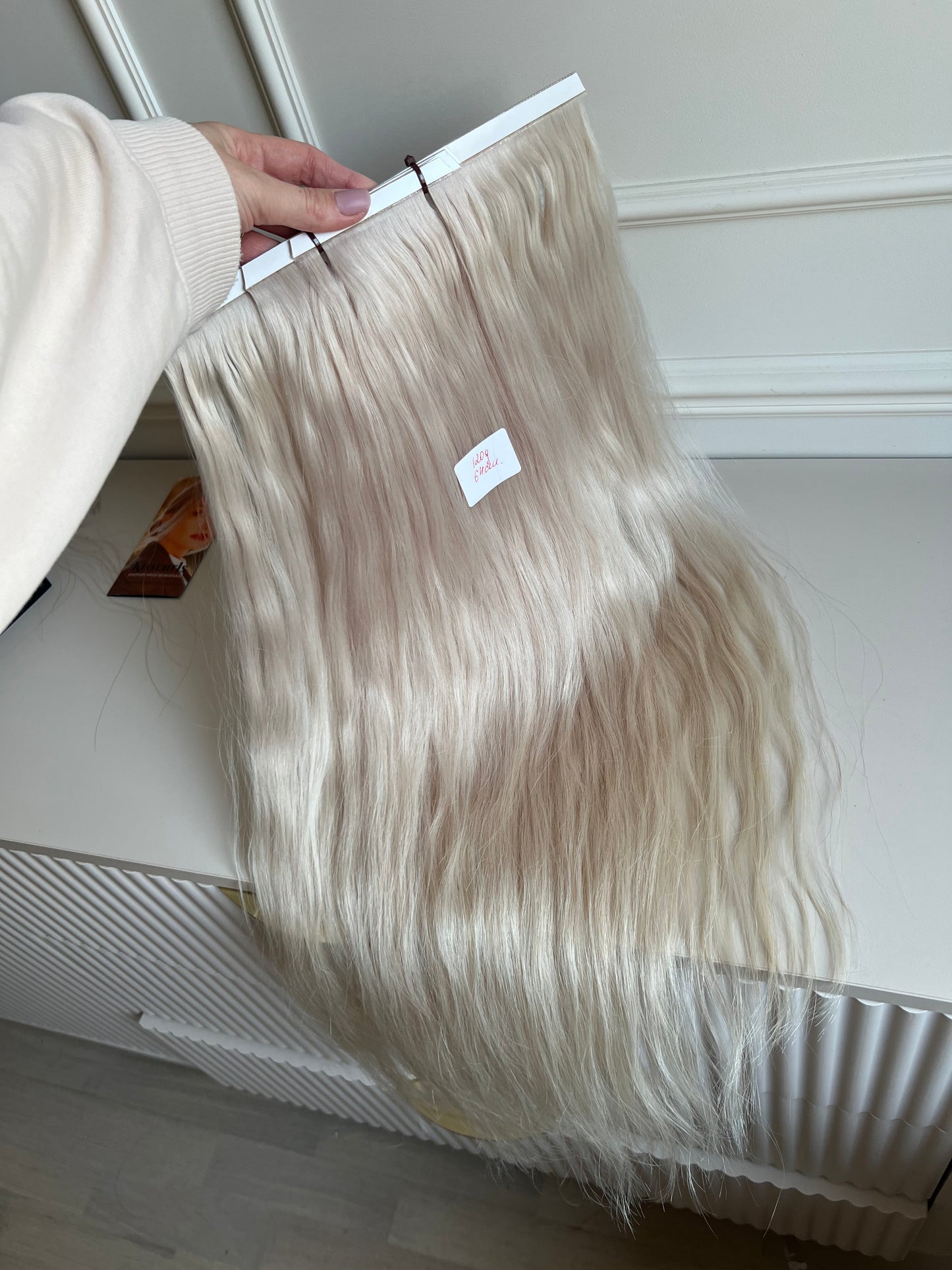 Włosy naturalne doczepiane 120g 64cm biotaśmy