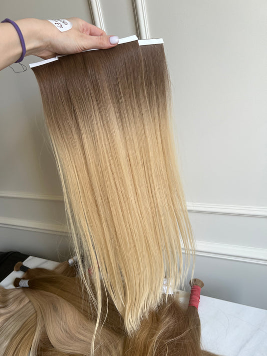 Włosy Naturalne Słowiańskie doczepiane 85g 54cm