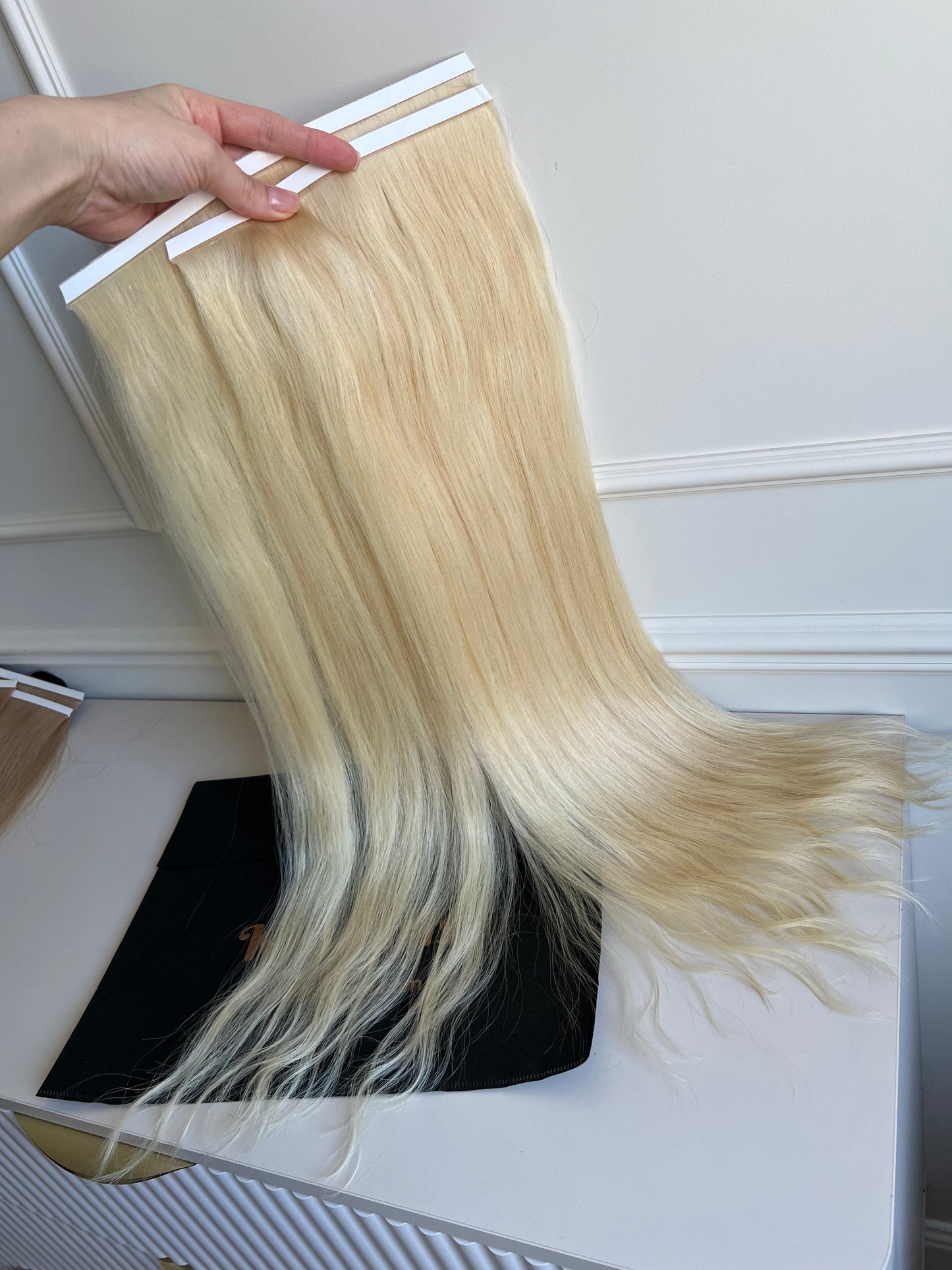 Włosy naturalne doczepiane słowiańskie Biotaśmy 92 g 64 cm