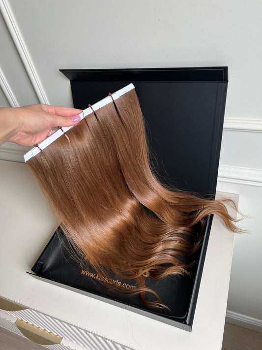 Włosy doczepiane słowiańskie Bio taśmy 97g 49cm
