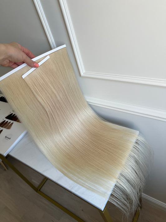 Włosy Doczepiane naturalne słowiańskie 71 cm 92 g biotaśmy