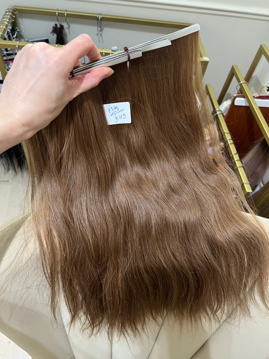 Włosy Słowiańskie na taśmy zestaw 45cm 87g metoda BIO TAPE