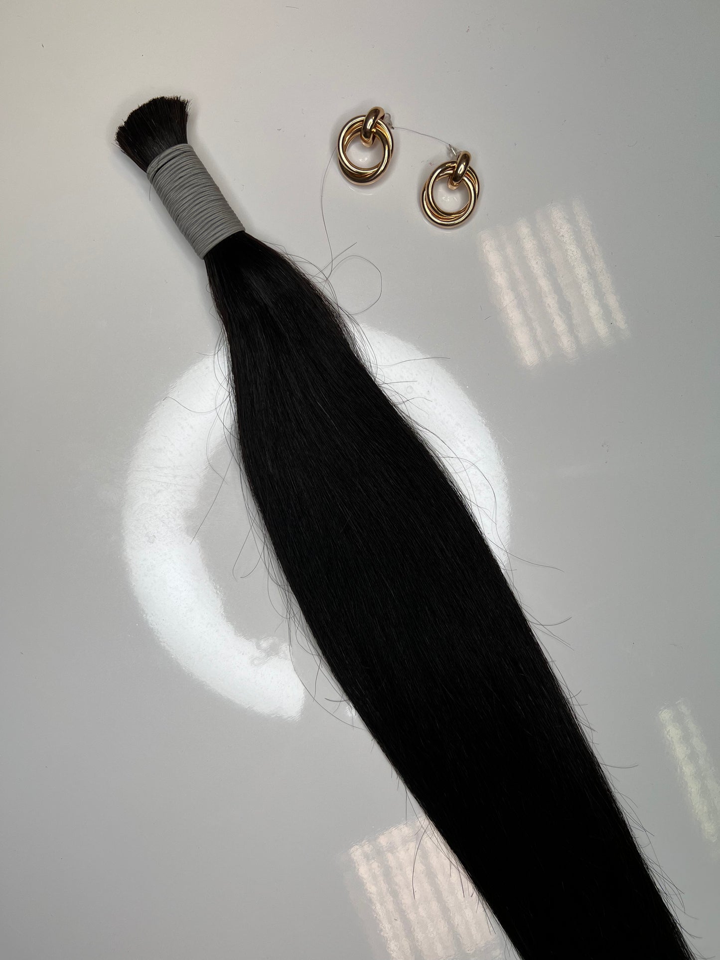 Unprocessed Hair for Extensions 54cm 112g Slavic Hair Cut from One Head