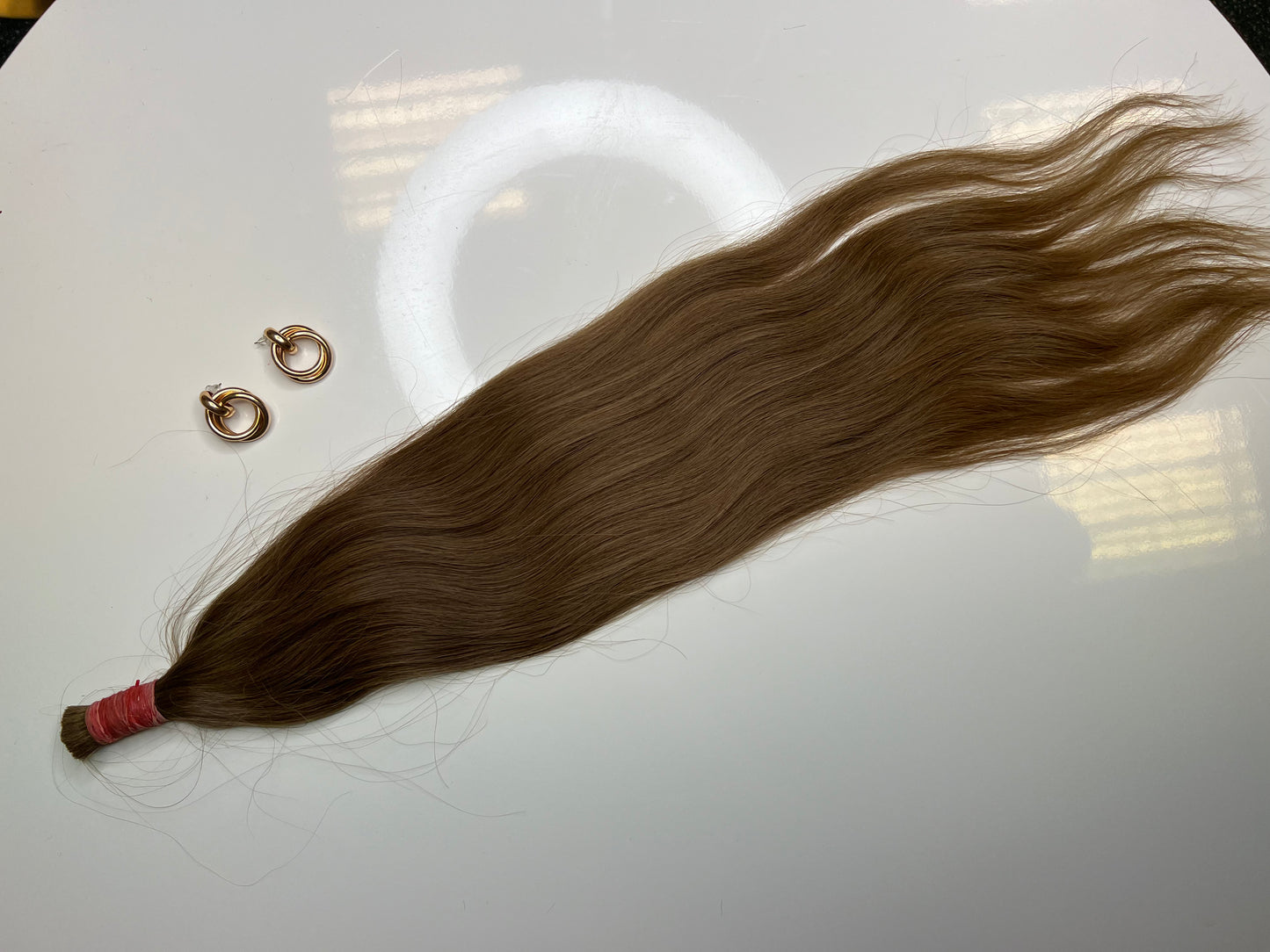 Raw Hair for Extensions Slavic 62cm 103g Cut from One Head