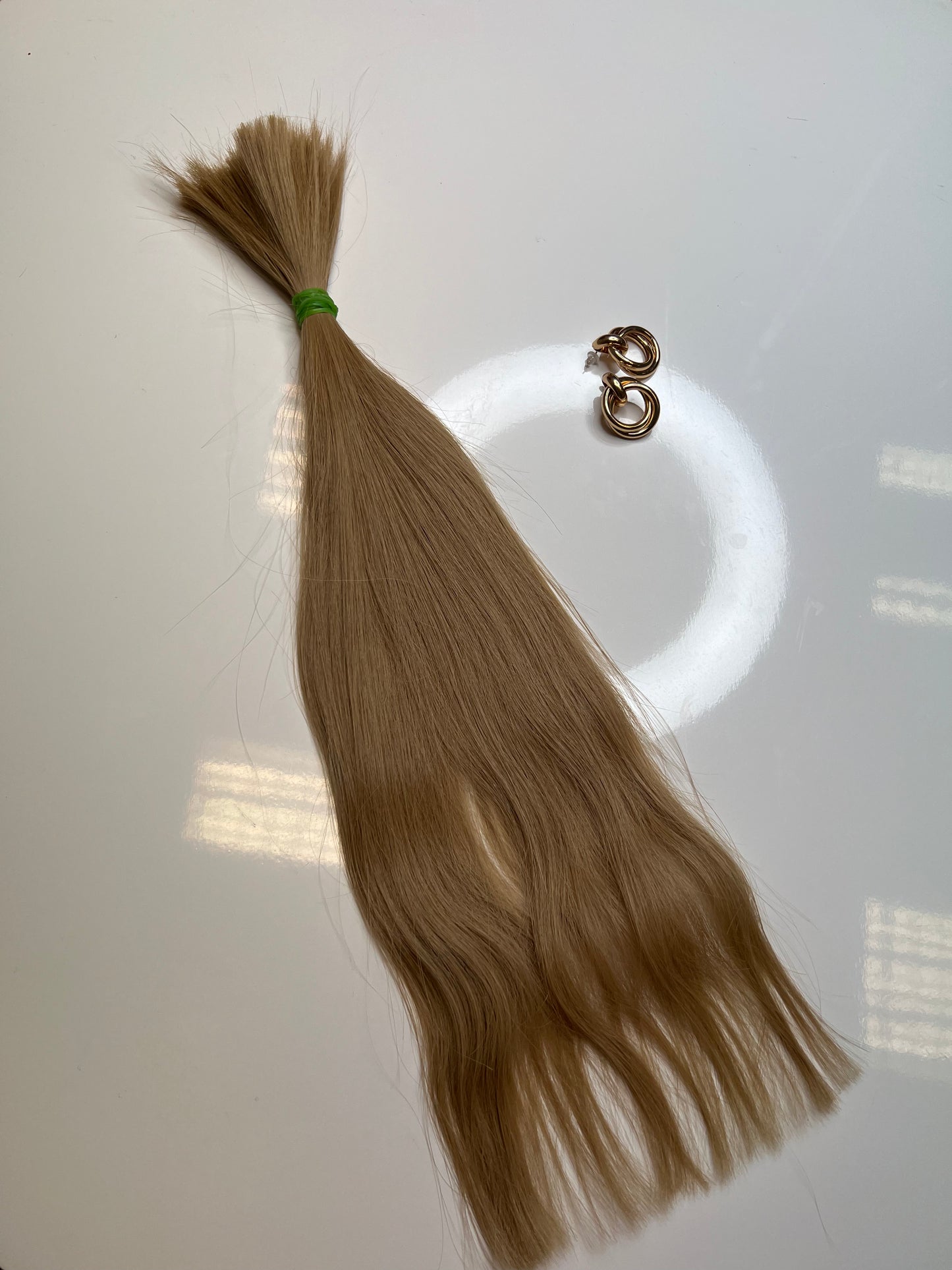 Raw High Quality Slavic Hair Cut from One Head 46cm 48g