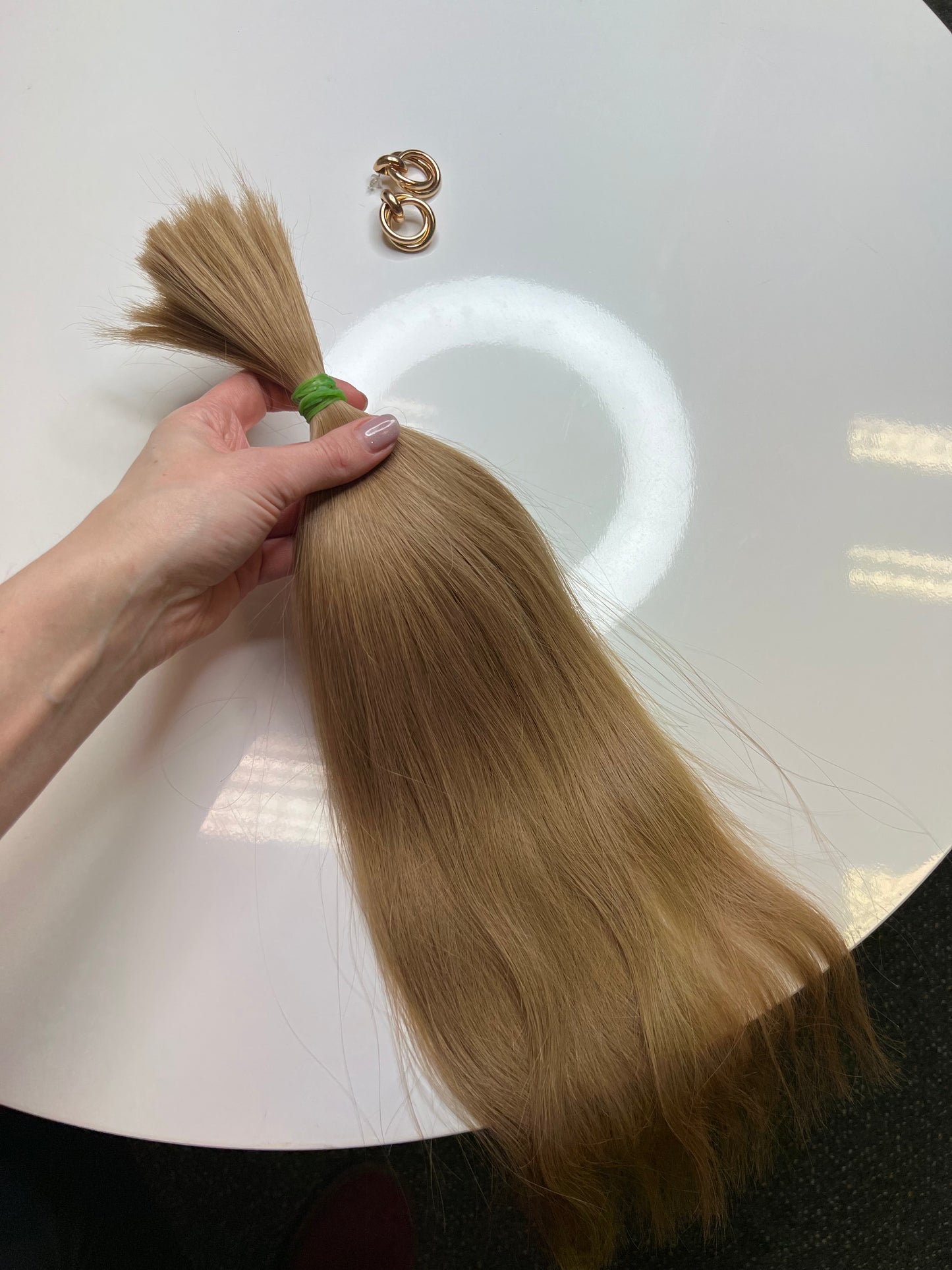 Włosy Słowiańskie cięte z jednej głowy 46 cm 48 g